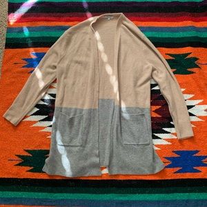 NWOT Madewell Kent Color Block Cardigan Size M